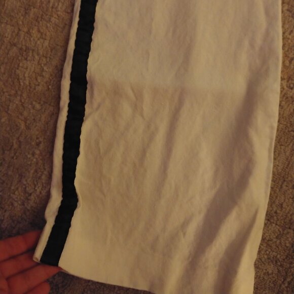 Y2K Bebe linen blend lowrise slightly flared pants size 2 - Picture 11 of 13